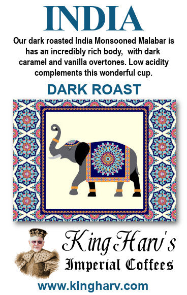 Indian Monsooned Dark 1 lb - FREE SHIPPING