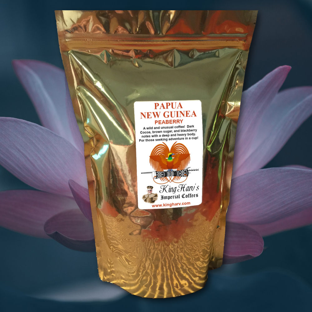 Papua New Guinea Peaberry 1 lb - FREE SHIPPING