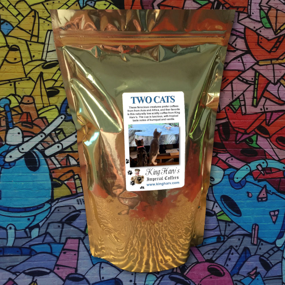 Two Cats 1 lb - FREE SHIPPING