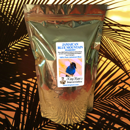 Jamaican Blue Mountain Peaberry 1 lb - FREE SHIPPING