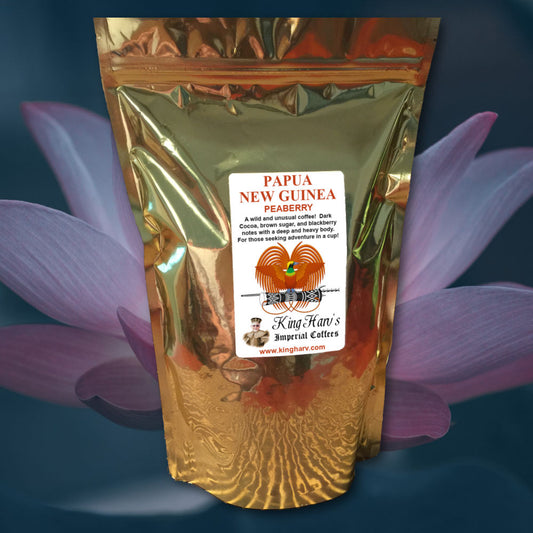 Papua New Guinea Peaberry 1 lb - FREE SHIPPING